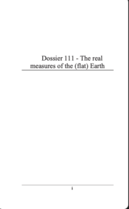The Real Measures of the (Flat) Earth - Vassallo, Michele