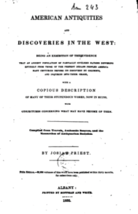 American Antiquities and Discoveries in the West - Priest, Josiah