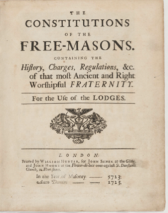 The Constitutions of the Free-Masons, Containing the History, Charges, Regulations, &C, of That Most Ancient and Right Worshipful Fraternity, for the Use of the Lodges - Hunter, William