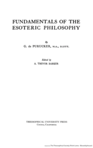 Fundamentals of the Esoteric Philosophy - de Purucker, Gottfried