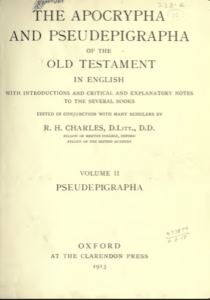 The Apocrypha and Pseudepigrapha of the Old Testament in English, Vol 2 - Charles, R. H.